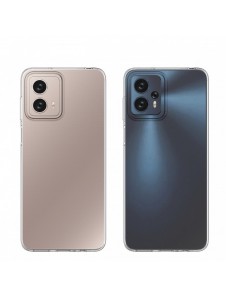 Ultra Clear 0,5 mm fodral för Motorola Moto G53 / G13 tunt skal transparent