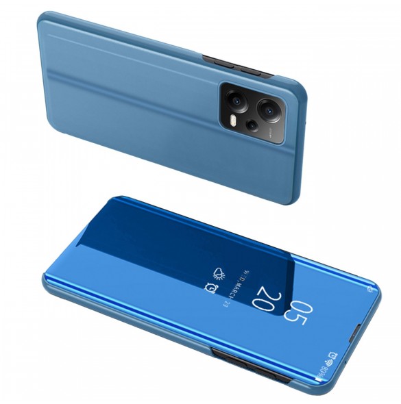 Clear View Case-fodral till Xiaomi Redmi Note 12 Pro+ flip-fodral blå