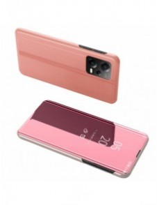 Clear View-fodral för Xiaomi Redmi Note 12 5G / Poco X5 5G Flip Cover Pink