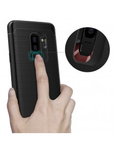 Svart och väldigt snyggt skydd till Samsung Galaxy S9 Plus G965.