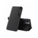 Eco Leather View Case Cover för Xiaomi Redmi Note 12 5G / Poco X5 5G med flipstativ Svart
