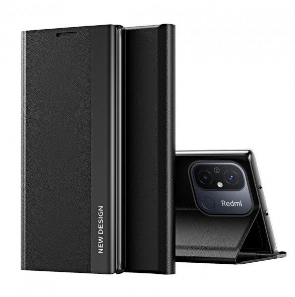 Sleep Case Pro-fodral för Xiaomi Redmi Note 12 Pro / Poco X5 Pro 5G med flipstativ svart