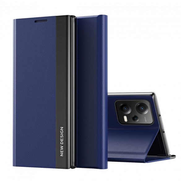 Sleep Case Pro-fodral för Xiaomi Redmi Note 12 5G / Poco X5 5G med flipstativ blå