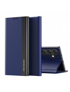 Sleep Case Pro-fodral för Samsung Galaxy A24 4G med flipstativ blå