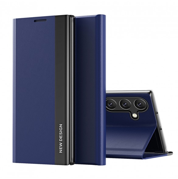 Sleep Case Pro-fodral för Samsung Galaxy A24 4G med flipstativ blå