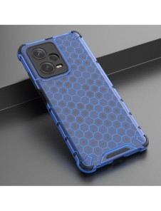 Honeycomb-fodral till Xiaomi Redmi Note 12 Pro+ bepansrat hybridfodral blå