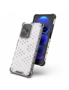Honeycomb-fodral till Xiaomi Redmi Note 12 Pro+ bepansrat hybridfodral blå