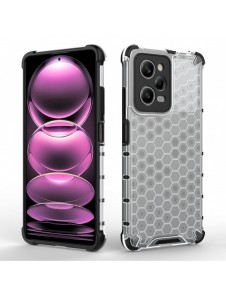 Honeycomb fodral för Xiaomi Redmi Note 12 Pro / Poco X5 Pro 5G pansarhybridfodral blå
