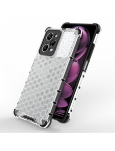 Honeycomb fodral för Xiaomi Redmi Note 12 Pro / Poco X5 Pro 5G pansarhybridfodral blå