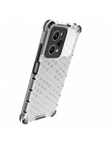 Honeycomb fodral för Xiaomi Redmi Note 12 Pro / Poco X5 Pro 5G pansarhybridfodral blå