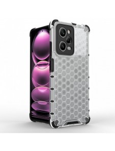 Honeycomb-fodral för Xiaomi Redmi Note 12 Pro / Poco X5 Pro 5G pansarhybridskal svart