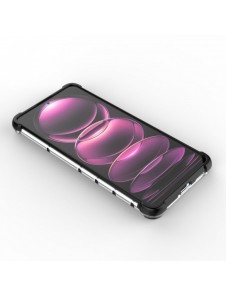 Honeycomb-fodral för Xiaomi Redmi Note 12 Pro / Poco X5 Pro 5G pansarhybridskal svart