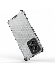 Honeycomb-fodral för Xiaomi Redmi Note 12 Pro / Poco X5 Pro 5G pansarhybridskal svart