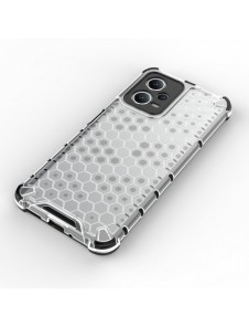 Honeycomb fodral för Xiaomi Redmi Note 12 5G / Poco X5 5G pansarhybridfodral blå
