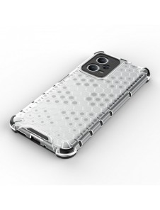 Honeycomb fodral för Xiaomi Redmi Note 12 5G / Poco X5 5G pansarhybridfodral blå