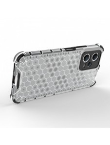 Honeycomb fodral för Xiaomi Redmi Note 12 5G / Poco X5 5G pansarhybridfodral blå