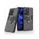 Ring Armor fodral för Xiaomi Redmi Note 12 Pro+ pansarskydd magnetisk hållare ring svart