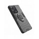 Ring Armor fodral för Xiaomi Redmi Note 12 Pro+ pansarskydd magnetisk hållare ring svart