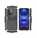 Ring Armor Case för Xiaomi Redmi Note 12 5G / Poco X5 5G Armor Cover Magnetisk Hållare Ring Svart