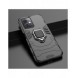 Ring Armor Case för Xiaomi Redmi Note 12 5G / Poco X5 5G Armor Cover Magnetisk Hållare Ring Svart