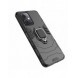 Ring Armor Case för Xiaomi Redmi Note 12 5G / Poco X5 5G Armor Cover Magnetisk Hållare Ring Svart