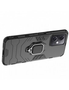 Ring Armor Case för Xiaomi Redmi Note 12 5G / Poco X5 5G Armor Cover Magnetisk Hållare Ring Svart