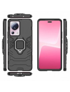 Ring Armor fodral till Xiaomi 13 Lite pansarskydd magnetisk hållare ring svart