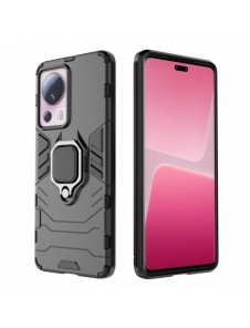Ring Armor fodral till Xiaomi 13 Lite pansarskydd magnetisk hållare ring svart
