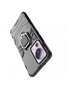 Ring Armor fodral till Xiaomi 13 Lite pansarskydd magnetisk hållare ring svart