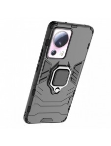 Ring Armor fodral till Xiaomi 13 Lite pansarskydd magnetisk hållare ring svart