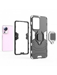 Ring Armor fodral till Xiaomi 13 Lite pansarskydd magnetisk hållare ring svart