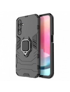 Ring Armor fodral till Samsung Galaxy A24 4G pansarskal magnetisk hållare ring svart