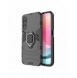 Ring Armor fodral till Samsung Galaxy A24 4G pansarskal magnetisk hållare ring svart