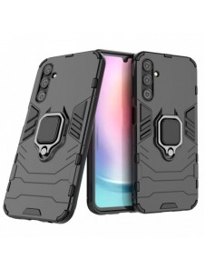 Ring Armor fodral till Samsung Galaxy A24 4G pansarskal magnetisk hållare ring svart