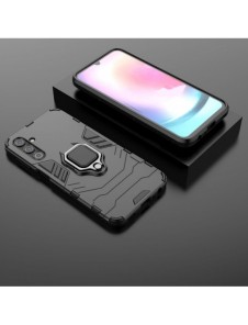 Ring Armor fodral till Samsung Galaxy A24 4G pansarskal magnetisk hållare ring svart
