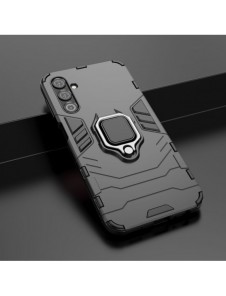 Ring Armor fodral till Samsung Galaxy A24 4G pansarskal magnetisk hållare ring svart