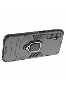 Ring Armor fodral till Samsung Galaxy A24 4G pansarskal magnetisk hållare ring svart