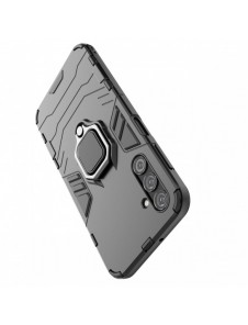 Ring Armor fodral till Samsung Galaxy A24 4G pansarskal magnetisk hållare ring svart