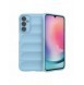 Magic Shield Fodral för Samsung Galaxy A24 4G flexibelt pansarskal ljusblått