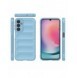 Magic Shield Fodral för Samsung Galaxy A24 4G flexibelt pansarskal ljusblått