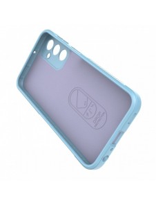 Magic Shield Fodral för Samsung Galaxy A24 4G flexibelt pansarskal ljusblått