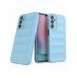 Magic Shield Fodral för Samsung Galaxy A24 4G flexibelt pansarskal ljusblått