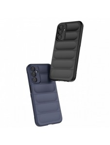 Magic Shield Fodral till Samsung Galaxy A24 4G flexibelt pansarskal blå