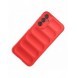 Magic Shield Fodral till Samsung Galaxy A24 4G flexibelt pansarskal rött