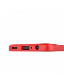 Magic Shield Fodral till Samsung Galaxy A24 4G flexibelt pansarskal rött