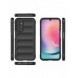 Magic Shield Fodral till Samsung Galaxy A24 4G flexibelt pansarskal svart