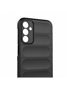 Magic Shield Fodral till Samsung Galaxy A24 4G flexibelt pansarskal svart
