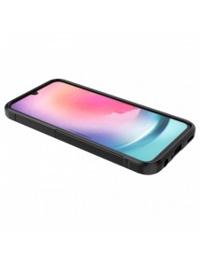 Magic Shield Fodral till Samsung Galaxy A24 4G flexibelt pansarskal svart