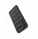 Magic Shield Fodral till Samsung Galaxy A24 4G flexibelt pansarskal svart