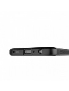 Magic Shield Fodral till Samsung Galaxy A24 4G flexibelt pansarskal svart